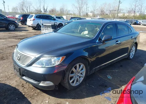 2007 Lexus Ls 460 L from USA, damaged, VIN JTHGL46F975018968